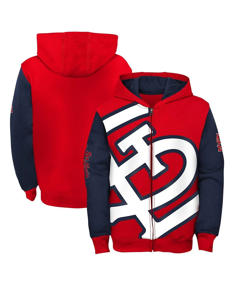 Outerstuff Toddler Red St. Louis Cardinals Postcard Full-Zip Hoodie