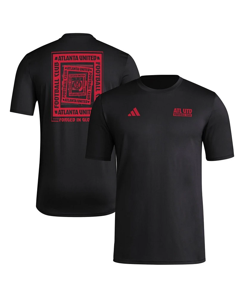 Adidas Men's Black Atlanta United Fc Local Wrap T-Shirt