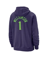 Nike Men's Zion Williamson Purple New Orleans Pelicans 2024/25 City Edition Name Number Pullover Hoodie