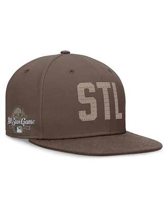 Nike Men's Brown St. Louis Cardinals Statement Ironstone Performance True Fitted Hat