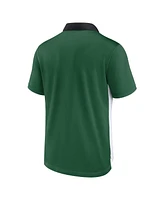 Nike Men's White/Green New York Jets Rewind Pique Polo Shirt