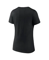 Fanatics Women's Black Cincinnati Bengals Back Home Again V-neck T-Shirt