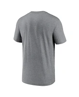 Nike Men's Heather Gray Houston Texans Legend Team Shoutout Performance T-Shirt