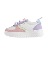 Bebe Toddler Girls Lace Charms Sneakers