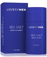 Lovery LoveryMen Sea Salt Deodorant Stick, 2.6 oz.