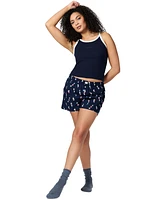 Gap Women's Printed Poplin Boxer Shorts
