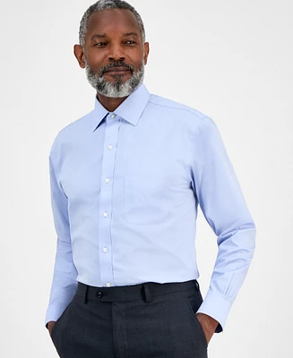B by Brooks Brothers Men's Regular Fit Non-Iron Solid Dress Shirt