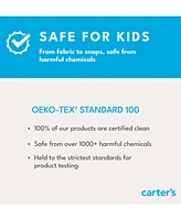 Carter's Toddler Boys Alligator Henley T-Shirt & Striped Pull-On Shorts, 2 Piece Set