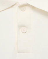 Mango Men's Message Cotton Polo Shirt
