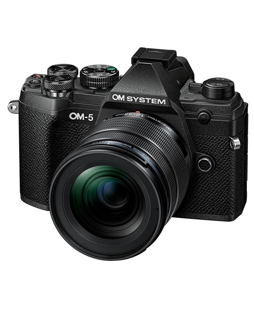 Om Digital Solutions V210022BU000 N 5 Mirrorless Digital Camera Kit, Black