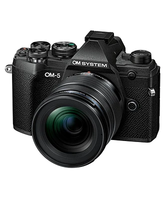 Om Digital Solutions V210022BU000 N 5 Mirrorless Digital Camera Kit, Black