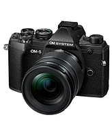 Om Digital Solutions V210022BU000 N 5 Mirrorless Digital Camera Kit, Black