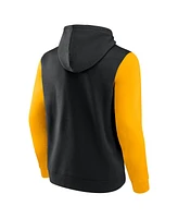 Fanatics Men's Black Boston Bruins Team Pullover Hoodie