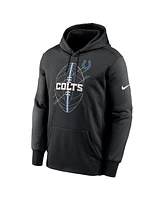Nike Men's Black Indianapolis Colts Performance Fleece Pullover Hoodie