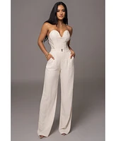 Jluxlabel Women's Thea Linen Pants