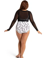 Capezio Girls C'Est La Vie Joyeux Mesh Cover Up