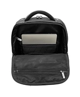 Alpine Swiss 13” Laptop Travel Backpack Genuine Leather Slim Carry On Daypack