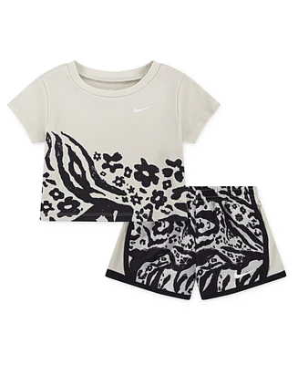 Nike Toddler Girls 2-Piece Wild Flower Tempo Set