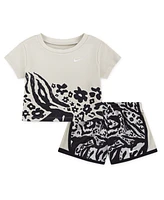Nike Toddler Girls 2-Piece Wild Flower Tempo Set