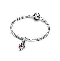 Pandora Moveable Sterling Silver Nutcracker Dangle Charms