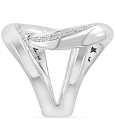 Effy Diamond Statement Ring (1/3 ct. t.w.) in Sterling Silver