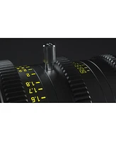 Dzofilm Pictor 20-55mm and 50-125mm T2.8 Super35 Parfocal Cine Lens Bundle for Pl Mount and Canon Ef, Black