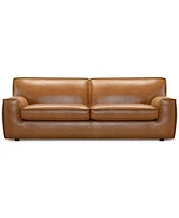 Glympton 92" Leather Sofa, Exclusively at Macy's