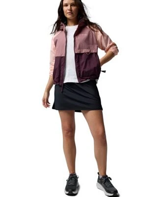 Columbia Womens Spire Valley Windbreaker Rolling Bend Graphic Tee Chill River Skort