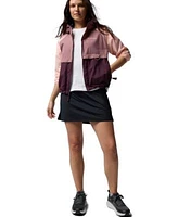 Columbia Womens Spire Valley Windbreaker Rolling Bend Graphic Tee Chill River Skort