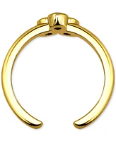 Giani Bernini Triple Cubic Zirconia Cluster Adjustable Toe Ring, Exclusively at Macy's