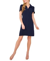 CeCe Women's Short-Sleeve Collared Polo Dress