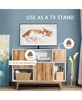 Sideboard Storage Cabinet with Storage Compartments