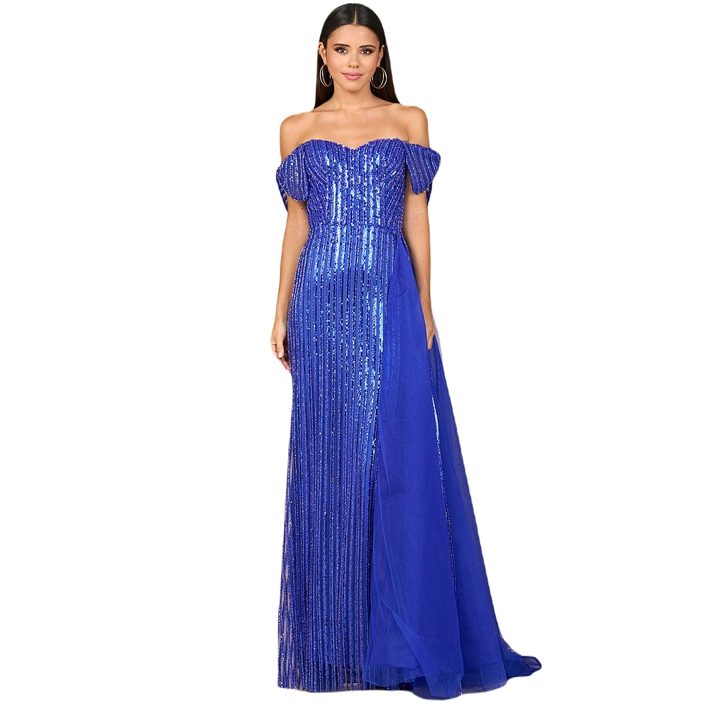Lara Women's Off Shoulder Fitted Gown