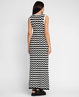Seraphine Women's Maternity Wave Stitch Knit Dress