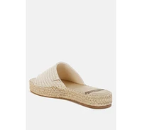Akara Canvas Espadrille Flatforms