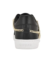 Guess Women's Naoko Charms Lace-Up Court Sneakers