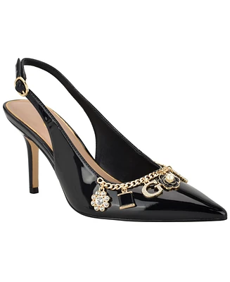 Guess Women's Naska Charms Slingback Pumps