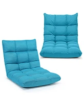 14-Position Adjustable Folding Lazy Gaming Sofa