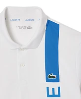 Lacoste Men's Regular-Fit Ultra Dry Moisture-Wicking Logo-Print Polo Shirt