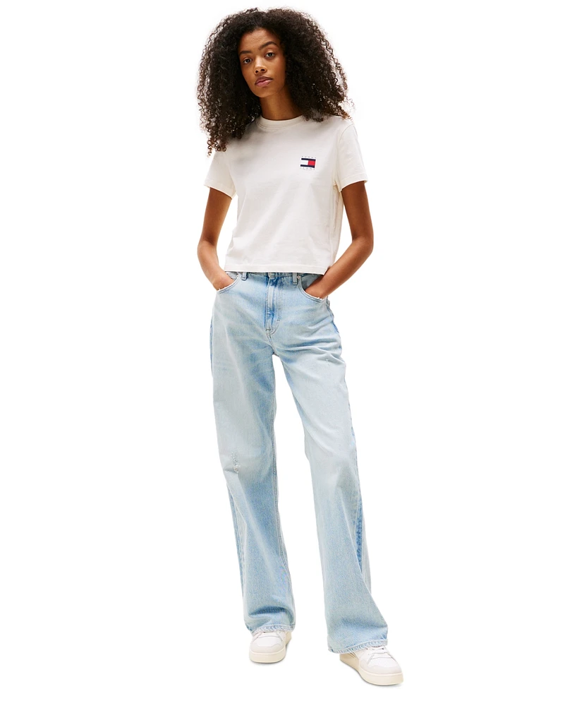 Tommy Jeans Women's Cotton Logo Graphic T-Shirt