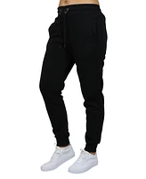 Galaxy By Harvic Women's Loose Fit Fleece Lined Jogger Sweatpants