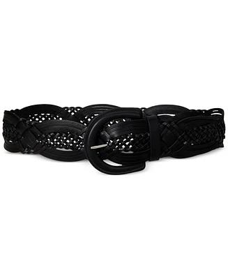 Lauren Ralph Braided Leather Belt