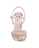 Nina Women's Steven Block Heel Platform Evening Sandals