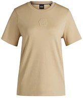 Boss by Hugo Women's Monogram Interlock Cotton T-Shirt
