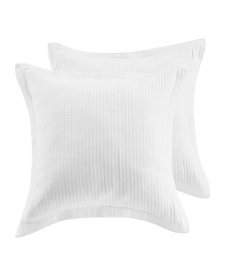 Levtex Reeded 2-Pc. Sham Set, European