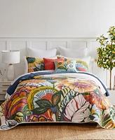 Levtex Grandiflora Overgrown Garden -Pc. Quilt Set