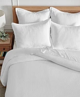 Levtex Reede Textured 3-Pc. Duvet Cover Set, Full/Queen
