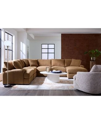Rhyder Fabric Sectional Collection Exclusively At Macys