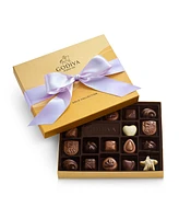 Godiva Assorted Milk Chocolate Gift Box with Orchid Ribbon