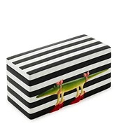 Mackenzie-Childs Patience Brewster Gloria Alligator Lidded Box